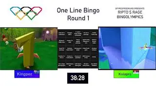 Ripto's Rage BingOlympics One Line Bingo | KingPez vs KolaPro