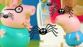 Scary Stories at the Camping Site Peppa Pig Stop Motion | Peppa Pig Official | Family Kids Cartoon
