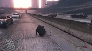 Gta 5 only Michael becomes a super villain