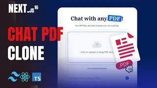 Let's Build ChatPDF Clone With Next.JS 16,React, NextJs Tutorials | 2026