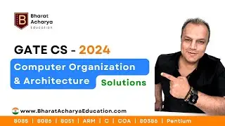 GATE 2024 COA Solutions | Bharat Acharya Education