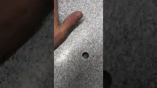 Pop sound from stone