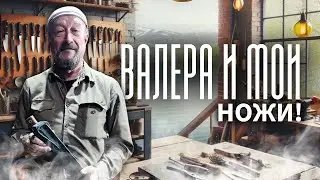 Обточка рукояти на ноже. Охотничий нож.