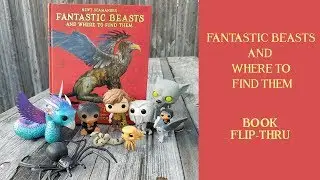 ILLUSTRATED FANTASTIC BEASTS AND WHERE TO FIND THEM | HARRY POTTER | REVEAL