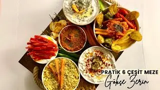 1 Saatte Yapılacak 6 Çeşit Meze Tarifi I Yılbaşı Mezeleri I Pratik Meze Tarifleri
