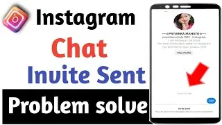 Instagram invite Sent problem |Instagram  chat invite Sent  problem | Instagram invite Sent | invite