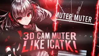 Tutorial 3d Cam Line Muter-Muter like Icatk😎🤏 | Alight Motion 4.0.2 Tutorial