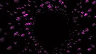 Tunnel Hearts Green Screen