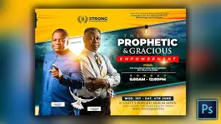 How to design a Church Flyer / A must know! - Free COURSE (FOR BEGINNERS)