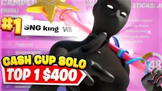 COMO FIQUEI TOP 1 NA CASH CUP SOLO! ($400)