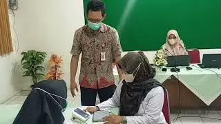 Pelatihan Fasilitator Pencegahan Faktor Resiko PTM bagi kader posyandu (Pengukuran tekanan darah)