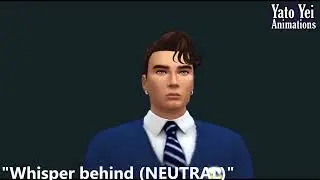 [YATOYEI] - The Sims 4 - School Animations Pack