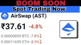 AST | Air Swap token | Best for spot Trading in this token | Must Watch