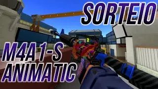 Sorteio de uma ''M4A1-S Animatic'' (Counter Blox)