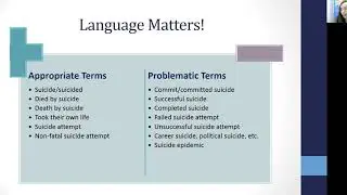 Having Conversations About Suicide