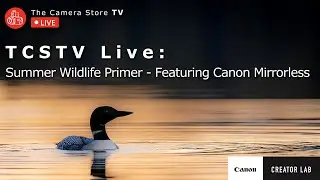 TCSTV Live: Summer Wildlife Primer - Featuring Canon Mirrorless