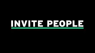 Invite Team Members