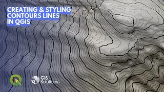 Creating and Styling Contour Lines in QGIS