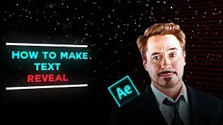 LINE TEXT REVEAL AFTER EFFECTS (TIKTOK TRENDING TEXT)