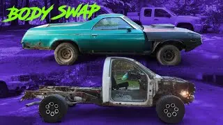 El Camino + Cuda + Silverado = EL-CUDARADO!!! (BODY SWAP PART#2)