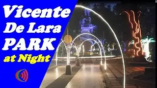 NIGHT VIEW OF C.M. RECTO AVENUE AND FORMER MC ARTHUR PARK NOW CALLED VICENTE DE LARA PARK