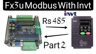 Fx3u Plc Modbus With Invt Inverter Part 2