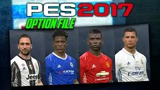 OPTION FILE COMPLETO PARA PES 2017!!! (Bundesliga incluida) + Guia Instalación