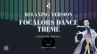 Focalors Dance Theme - Genshin Impact | Kalimba App Cover with Tabs