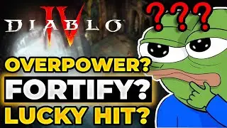 LUCKY HIT, OVERPOWER, STAGGER, FORTIFY, VULNERABLE EXPLAINED!- Diablo 4