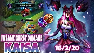 Wild Rift KAISA | KAISA INSANE BURST DAMAGE AND HARD CARRY IN SEASON 7 |GAMEPLAY| 