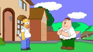 Mugen #72 Homer Simpson vs Peter Griffin