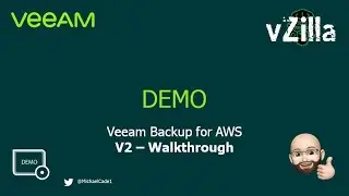 Veeam Backup for AWS v2 - Walkthrough