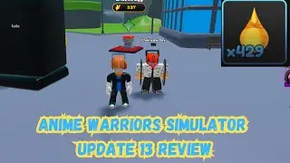 I Got The New Secret Warrior OP!!!!-Amine Warriors Simulator Update 13 Review #youtube #explore #fyp