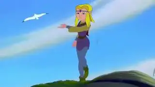 On My Father's Wings but it's sung (terribly) by CD-i Zelda