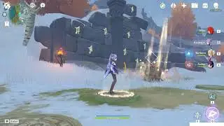 Dragonspine Puzzle 8 Mark Geo Symbol in Genshin Impact 1.2
