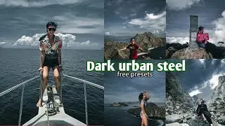 Rumus lightroom keren | loghtroom tutorial - free preset dark urban steel