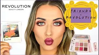 FRIENDS X REVOLUTION COLLECTION! RACHEL PALETTE TUTORIAL| shivonmakeupbiz