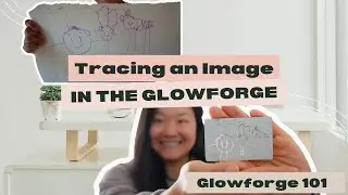 How To Trace An Image in the Glowforge system! - Step by Step tutorial