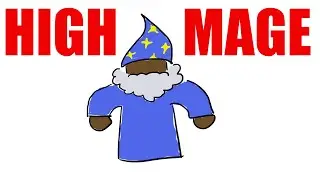 it's a high mage!