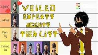 Veiled Experts Agents List List!