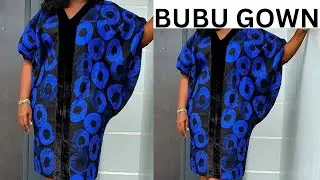 How to Cut a Stylish BuBu Dress | Pattern Illustration| Beginners Friendly Tutorial.