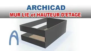Archicad   Mur Lié   Apprendre Archicad Facilement Formation