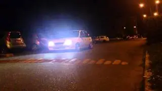 Suzuki  Swift 1 and the speed bump