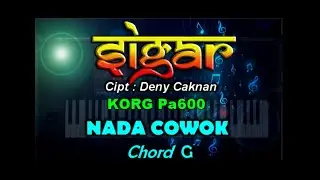 SIGAR - Karaoke Koplo Nada Pria (DENNY CAKNAN)