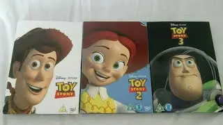 TOY STORY 1 - 3 DVD Unboxing Review