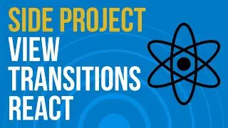 Easy View Transitions in React for SyntaxMakers