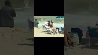 President Biden on Vacation at the Beach #2024elections #trump #harris
