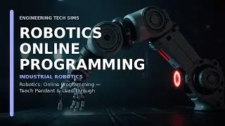 Robotics: Online Programming - Teach Pendant & Lead-through