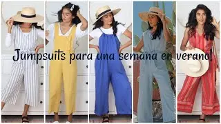 7 IDEAS DE OUTFITS CON JUMPSUITS PARA VERANO| Almalatina29