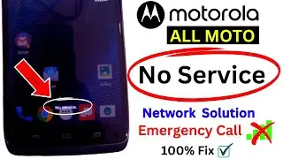 All Motorola No Service Solution Fix | Without Hardware and Software | Hindi/Urdu